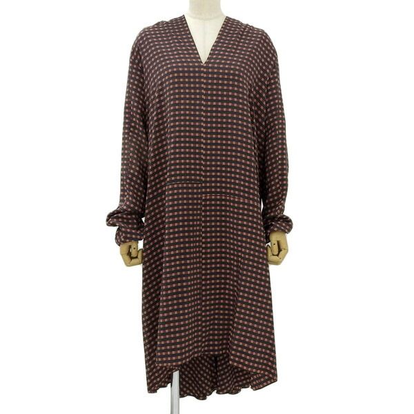 5月22日値下げ】◇美品◇ マルニ MARNI シルク100% チェック