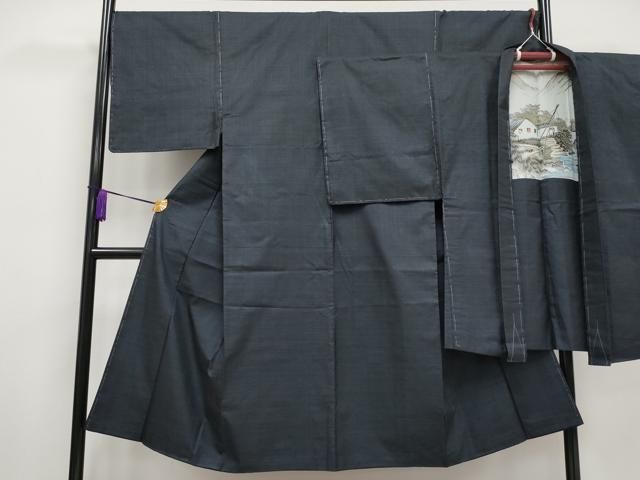 平和屋着物 上 男性 本場大島紬 アンサンブル 80亀甲 総詰め CYAA3356s5