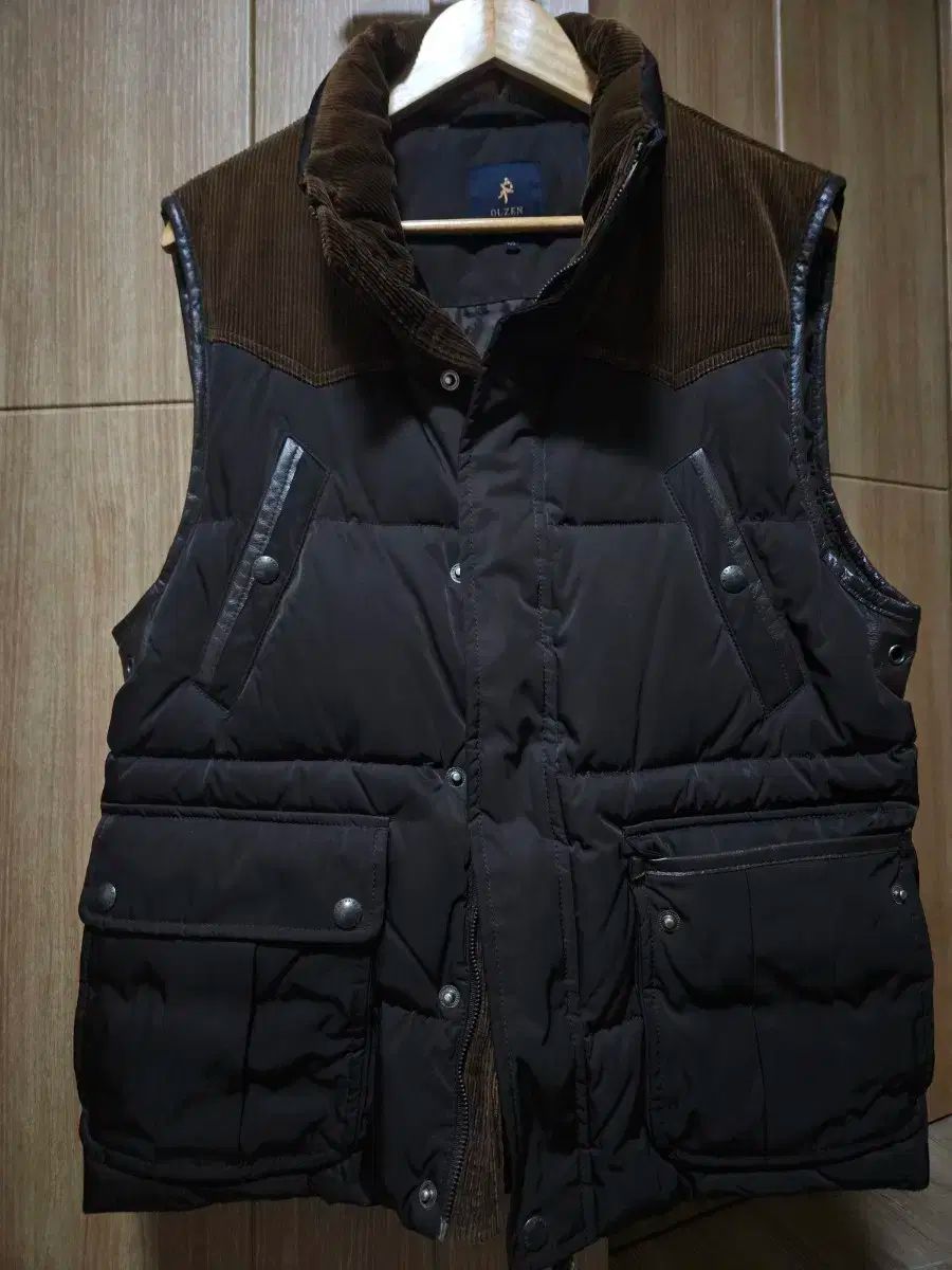 ちの歳末 OLZEN ダウン ウェスタン ベスト