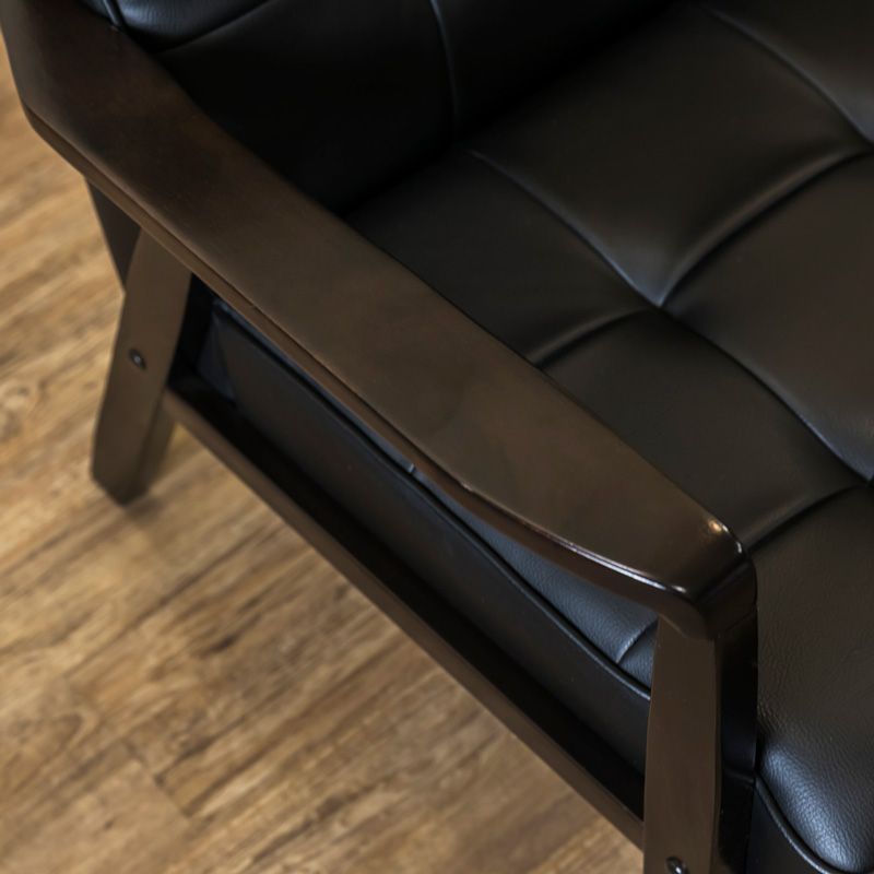 レトロソファ PVC 一人掛け AX-P64WH ホワイト レトロ ソファ 一人掛け