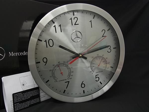 □極美品□ Mercedes Benz メルセデスベンツ クォーツ 壁掛け時計