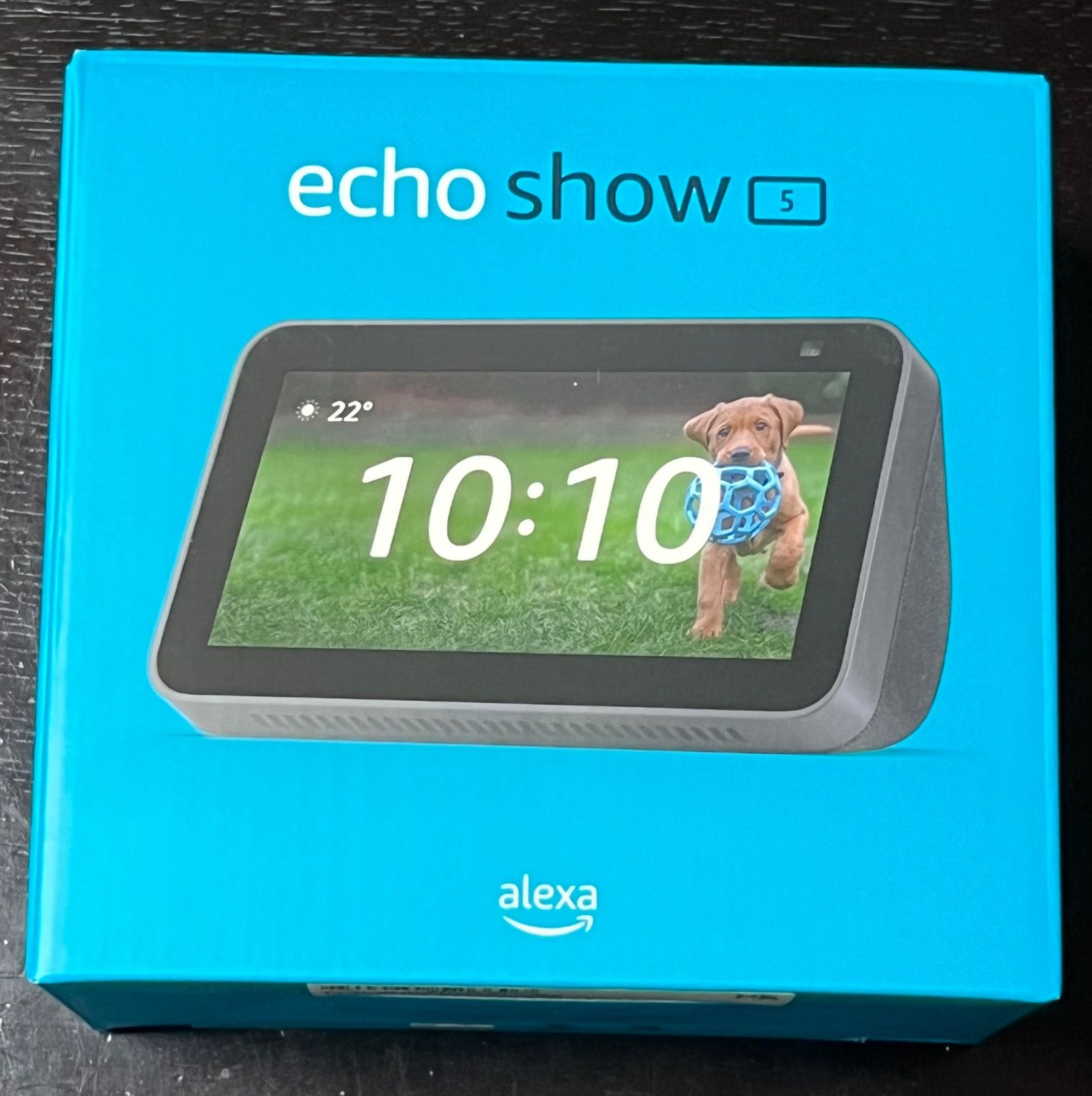 【新品未使用品】Echo Show 5 第2世代 スマートディスプレイ with Alexa チャコール