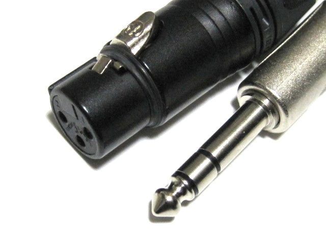 CANARE/カナレ XLRケーブル キャノンメス-ステレオフォン(メス