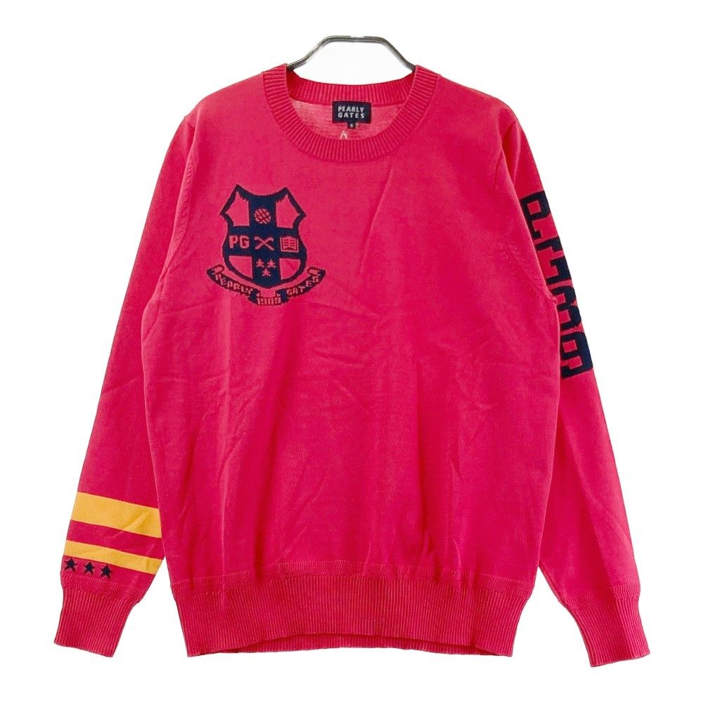 楽天市場】PEARLY GATES パーリーゲイツ カシミヤニットセーター ピンク系 0 【中古】ゴルフウェア レディース :  中古ゴルフウェア通販STST