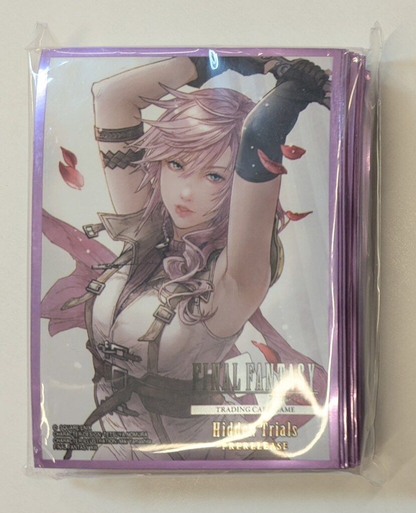 スクウェアエニックス カードスリーブ FFTCG ライトニング FF13