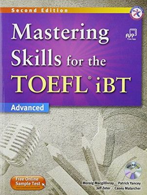 【中古】Mastering Skills for the TOEFL iBT Second Edition Combined Book with MP3 CD
