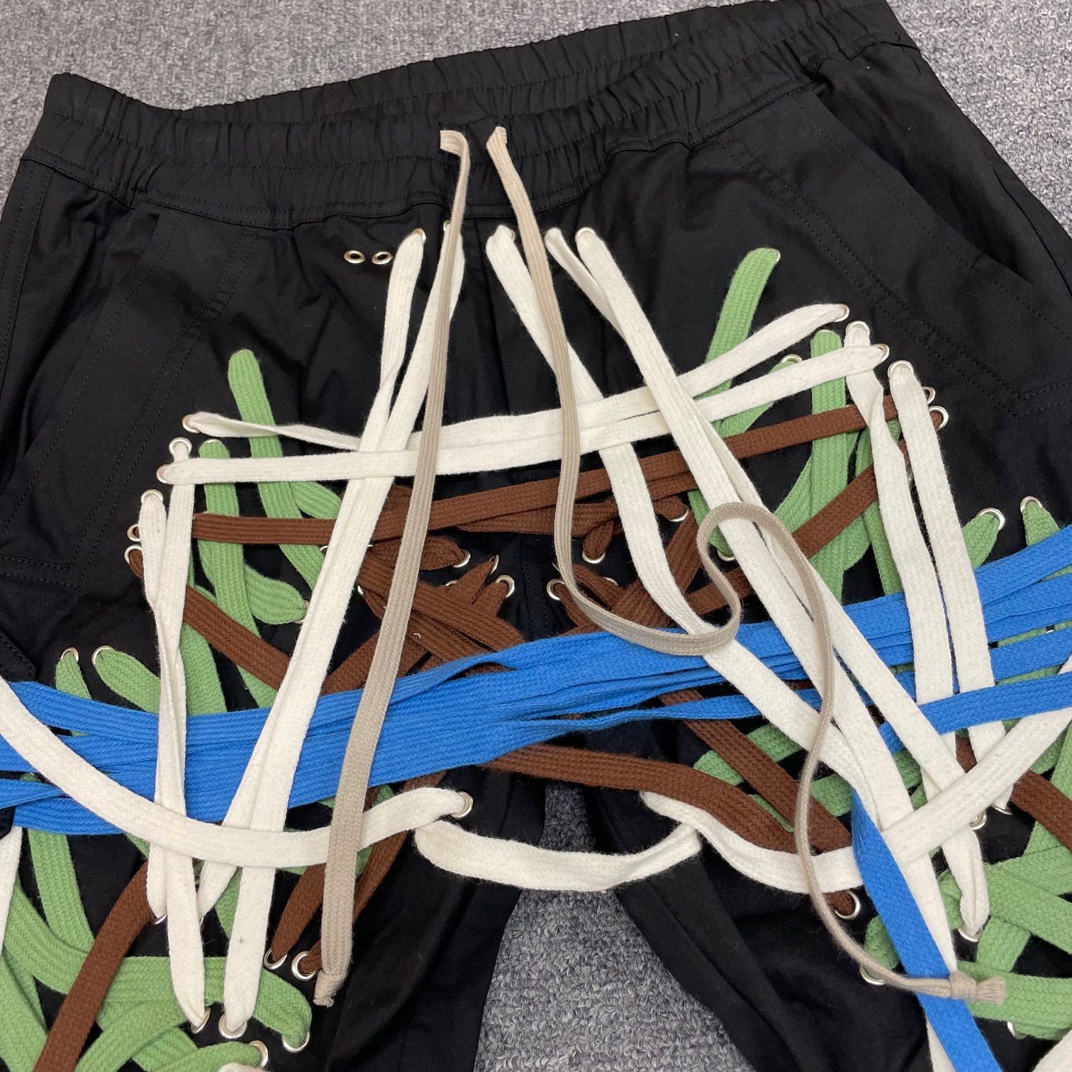 国内正規 Rick Owens 20SS Mega Laced Cargo Trousers RU20S7371