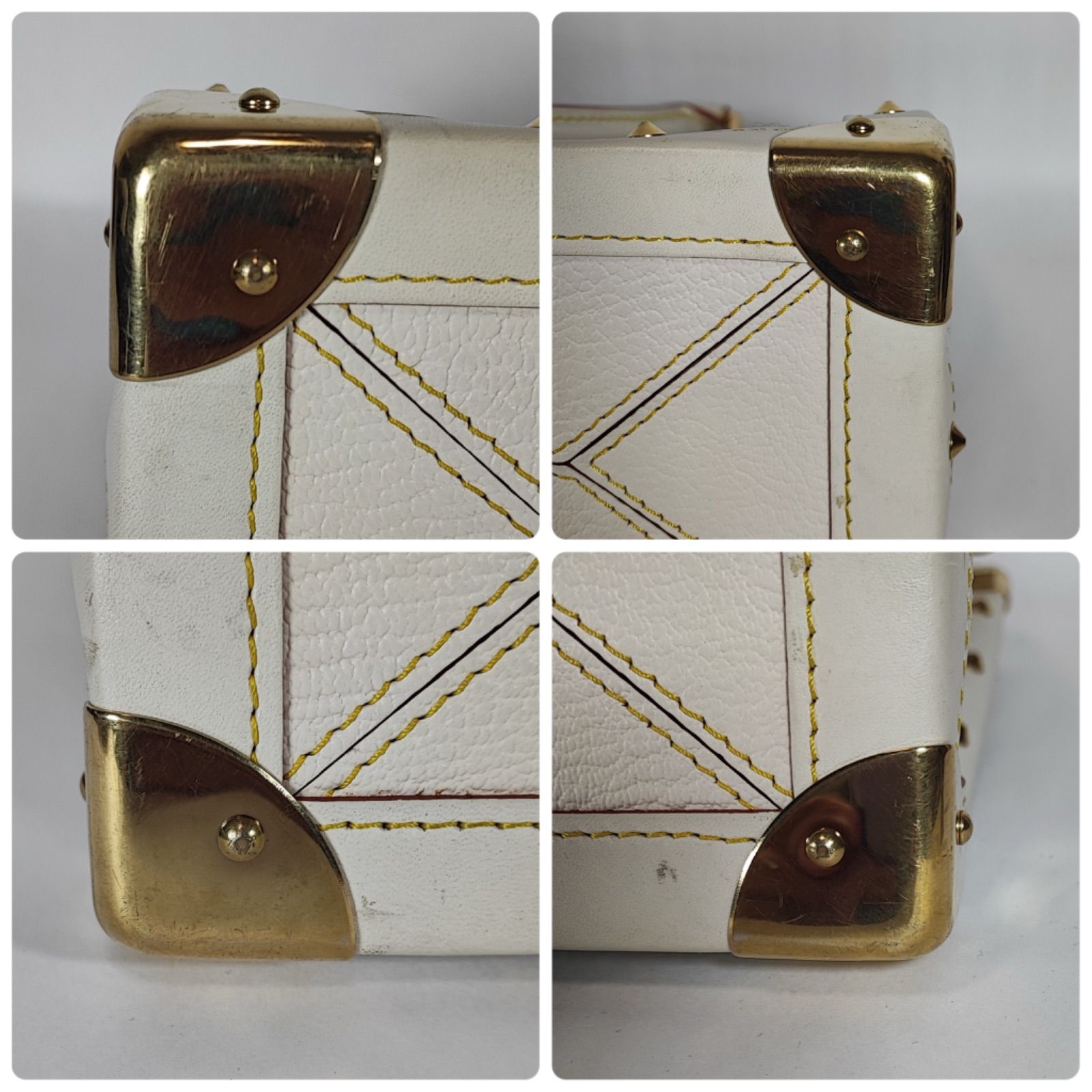 Louis Vuitton ヴィトン スハリ ファビュロー ブロン ハンドバッグ 