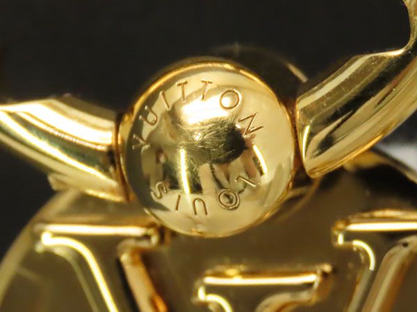 レア美品】ルイヴィトン LOUIS VUITTON フォンリング ルイーズ LVロゴ  