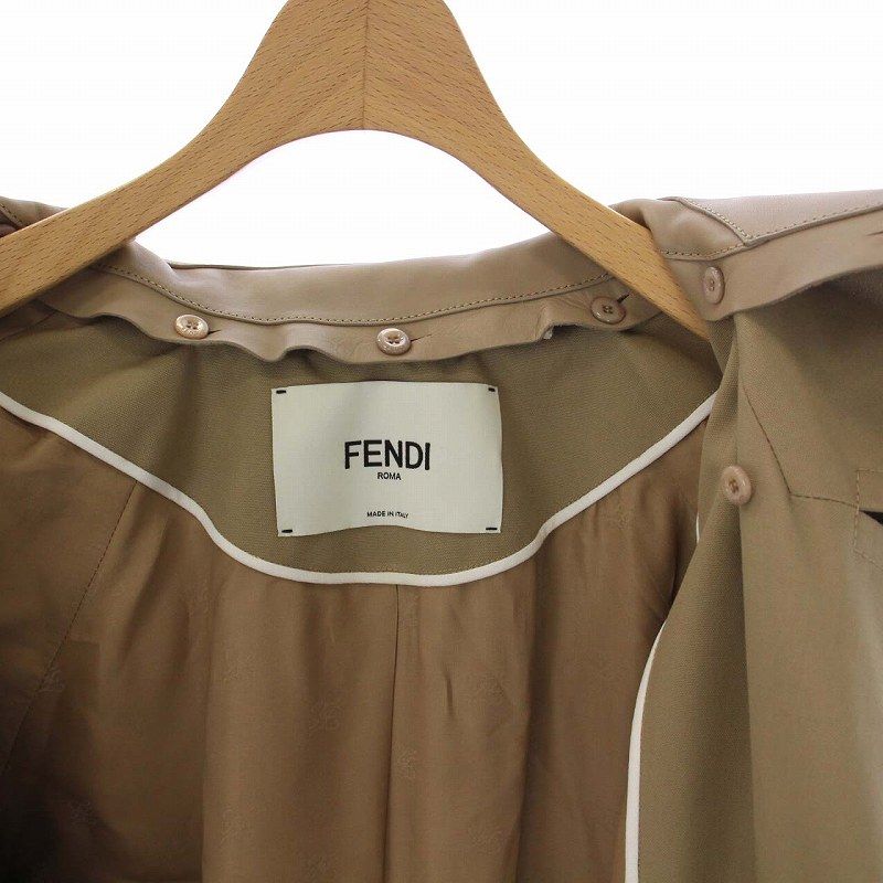 フェンディ FENDI 21AW soprabito cotton トレンチコート