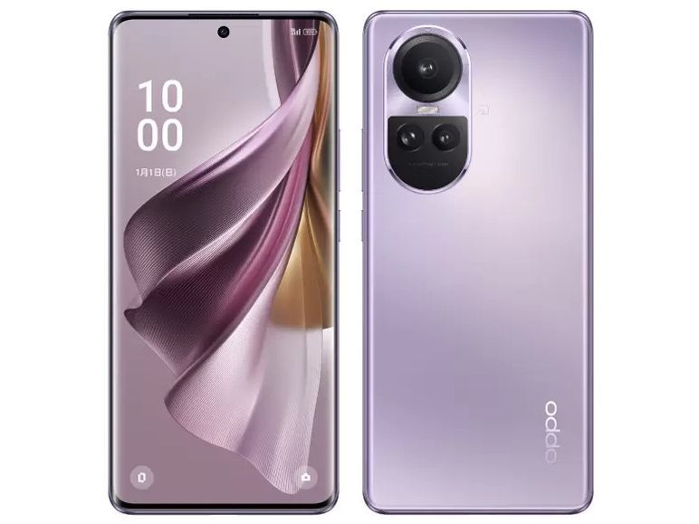 【送料無料】セイモバイル★Softbank SIMフリー OPPO Reno10 Pro グロッシーパープル A302OP 本体 未使用品 白ロム