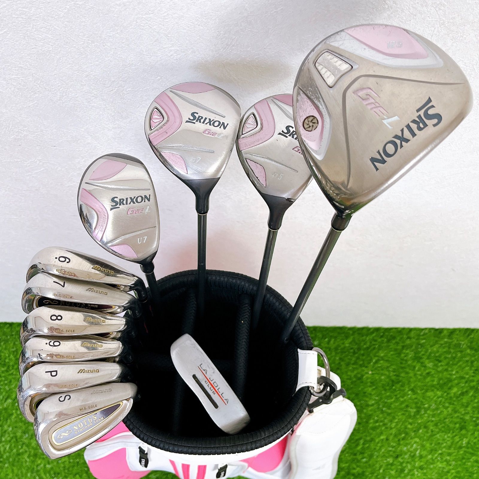 SRIXON/スリクソン GIE-L カーボン レディース アイアン6本セット