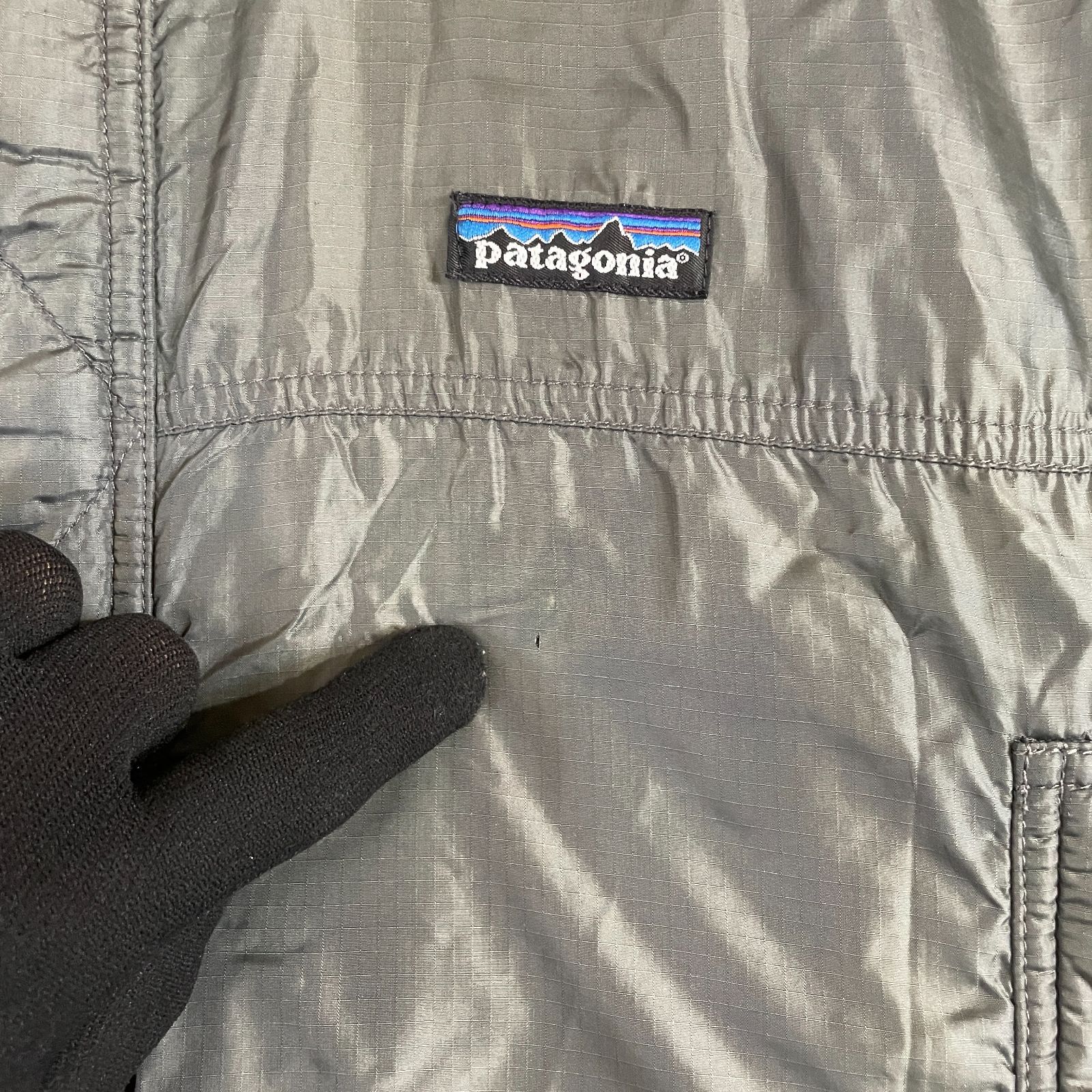 パタゴニア 1997 リバーシブル グリセード カーディガン ナチュラル灰