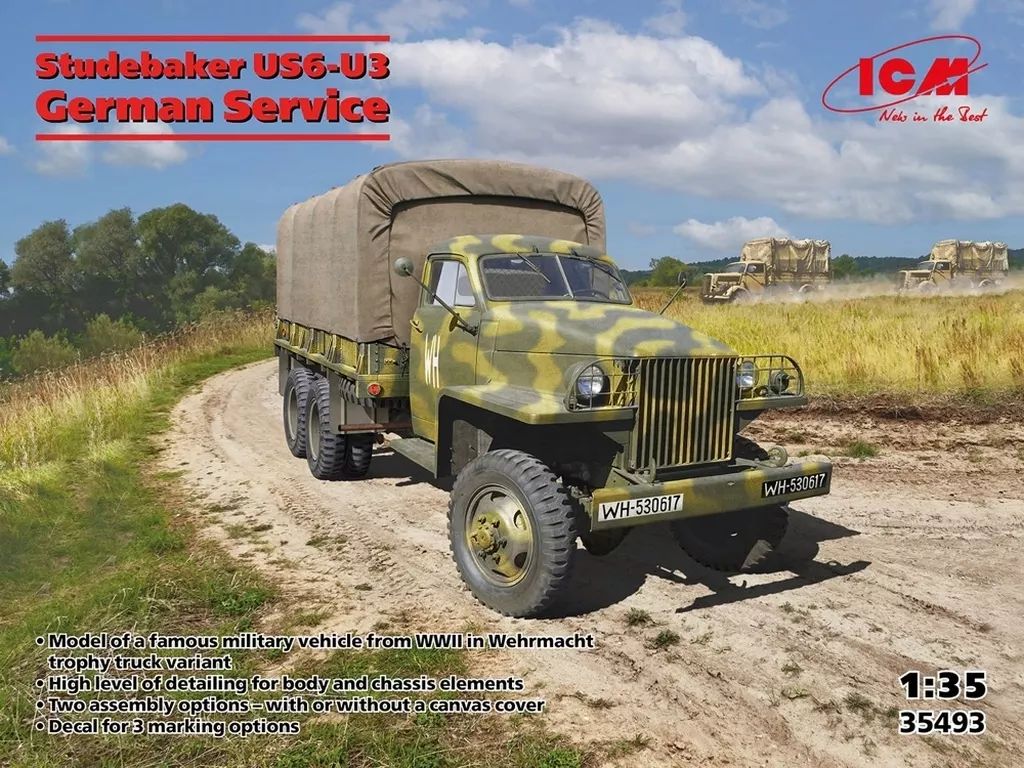 【中古】プラモデル 1/35 ドイツ スチュードベーカー US6-U3 [35493]