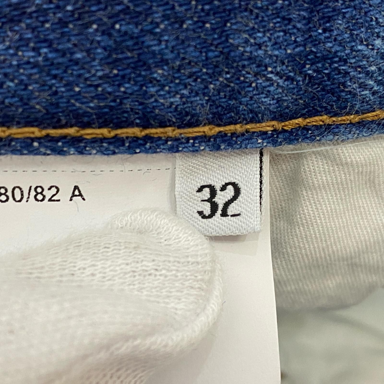 ベルテッドストレートデニムパンツ GEP