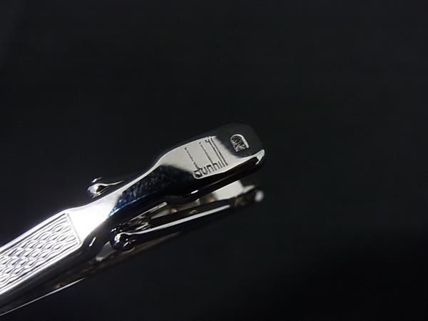 ネクタイピン ダンヒル 純銀 ダイヤ dunhill ダンヒル ネクタイピン メンズ タイピン タイバー タイ