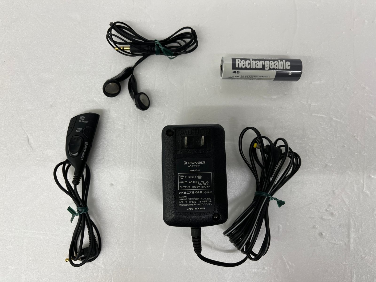 ジャンク PIONEER パイオニア ポータブルMDレコーダー PMD-R1□ - メルカリ