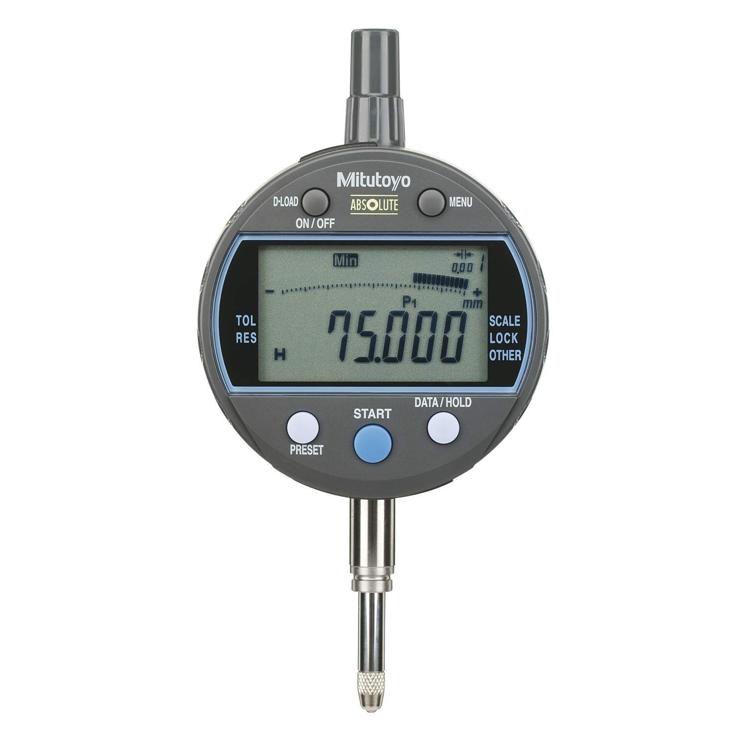 ミツトヨ (Mitutoyo) デジマチックインジケータ ID-C0512CNX (543-705) | ミツトヨ(mitutoyo) ピークホールド機能付ABSデジマチック
