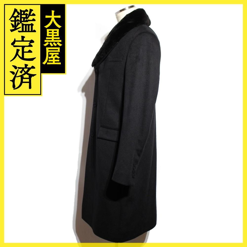 Dior　ディオール　衣類　コート　メンズ46　ブラック　カシミヤ　2147100464375　【200】