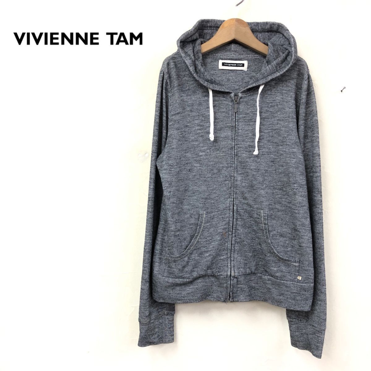 1H1357-J◇日本製 vivienne tam ヴィヴィンアンタム ジップ