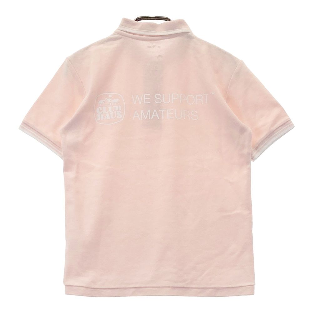 サイズ：XS CLUBHAUS クラブハウス ポロシャツ ピンク系