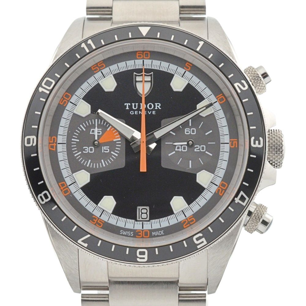 チューダー TUDOR 70330N ヘリテージ クロノ デイト 自動巻き メンズ 箱 保証書付き H 136722