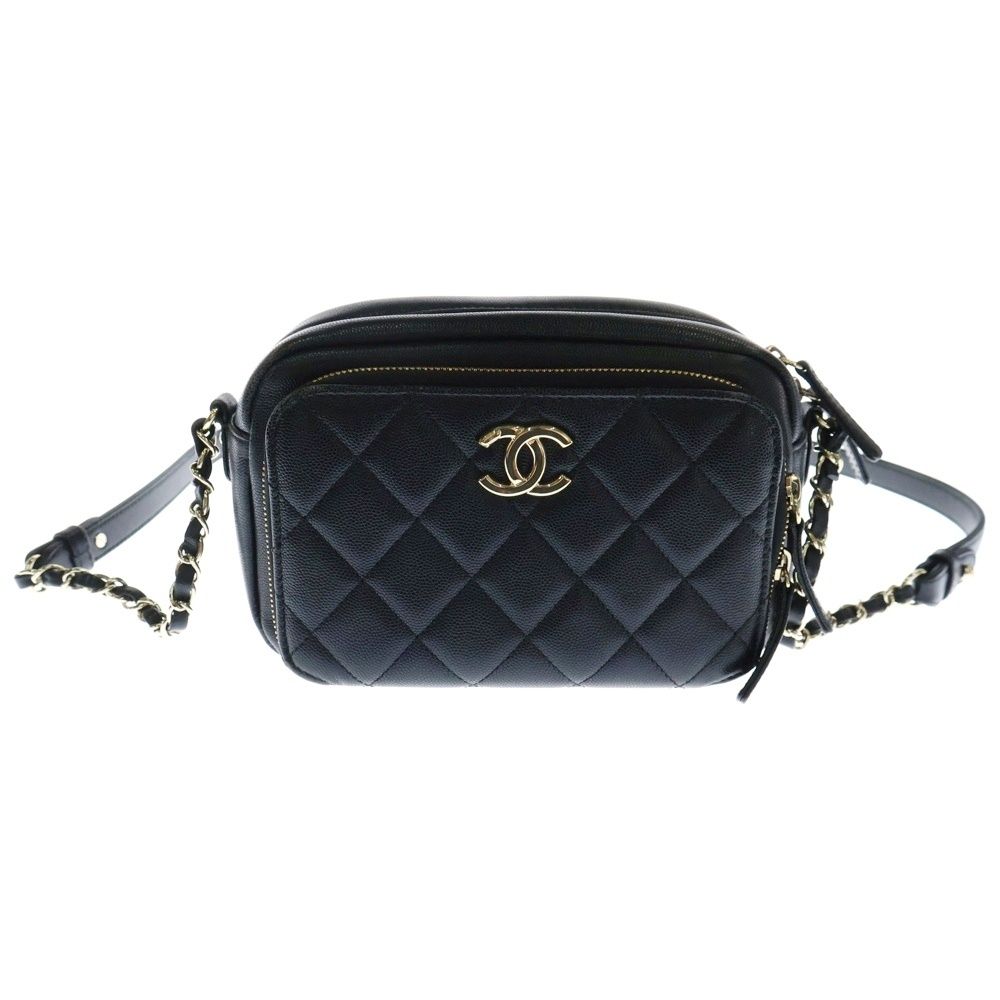 CHANEL シャネル【美品】カメラバッグ マトラッセ ショルダー