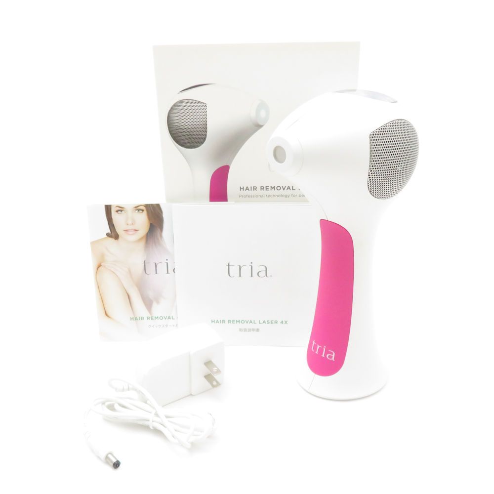 美品 tria トリア パーソナルレーザー脱毛器 4X 脱毛器 家庭用