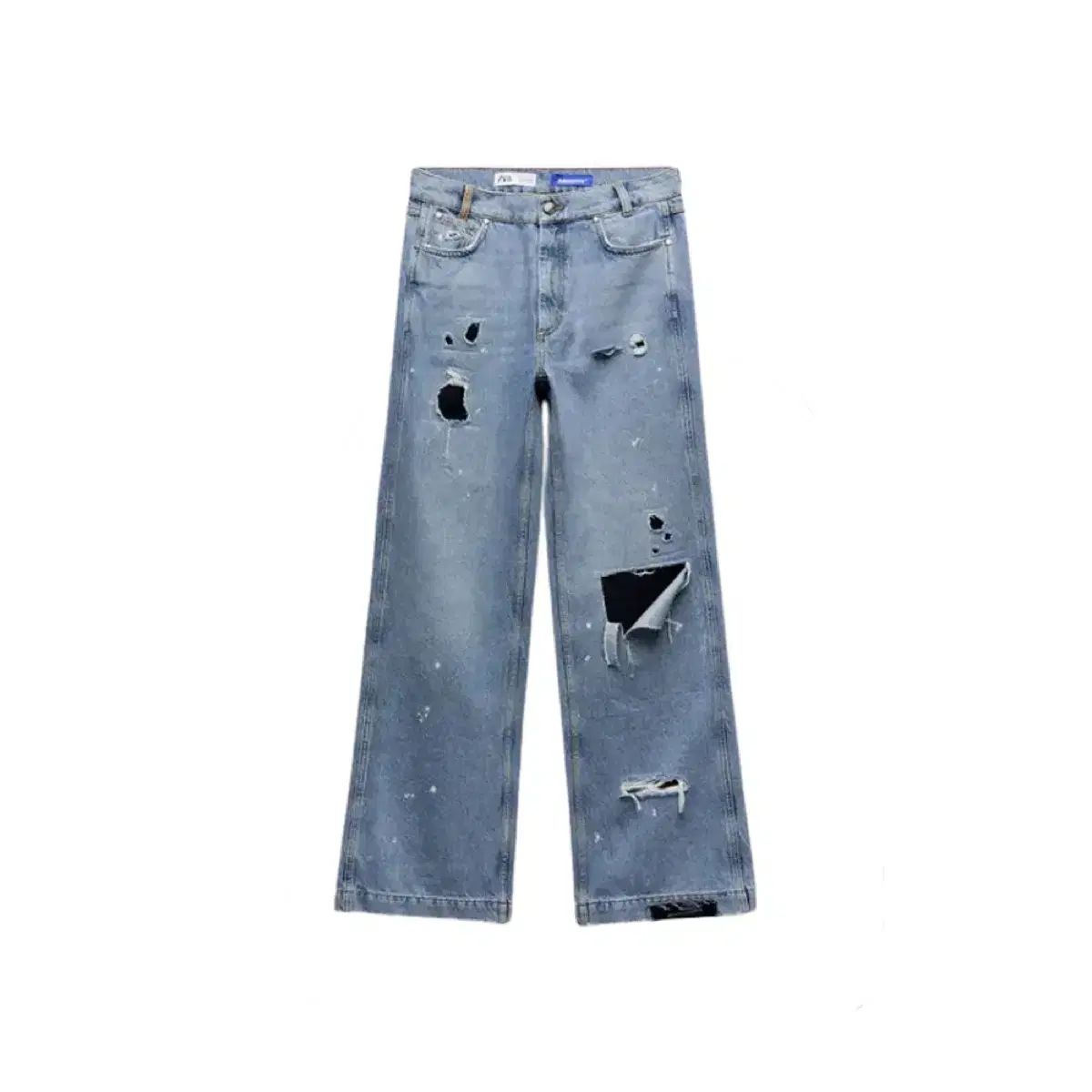 ADER ERROR アーダーエラー x ZARA ザラ ジーンズ パッチワーク