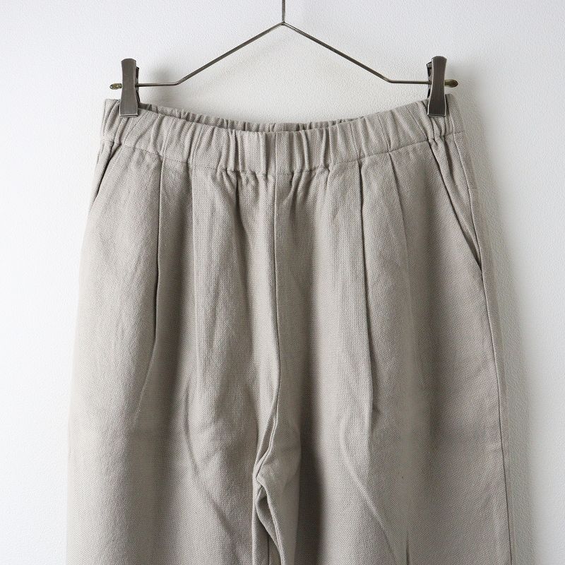 美品★evam eva★24SS コットンタックパンツ テーパード 美品☆evam eva☆24SS コットンタックパンツ テーパード - メルカリ