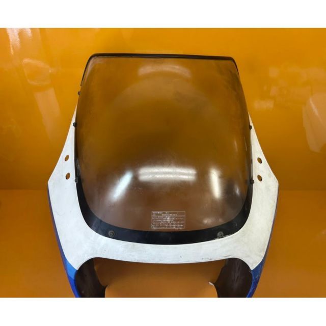 73941 HONDA ホンダ CBR400F 純正アッパーカウル フロントカウル 傷ヒビ割れあり エンデュランス ネジ１本無