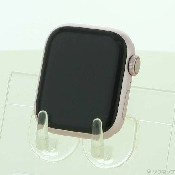 〔 品〕 Apple Watch Series 9 GPS Cellular 41mm ピンクアルミニウムケース バンド無し 276