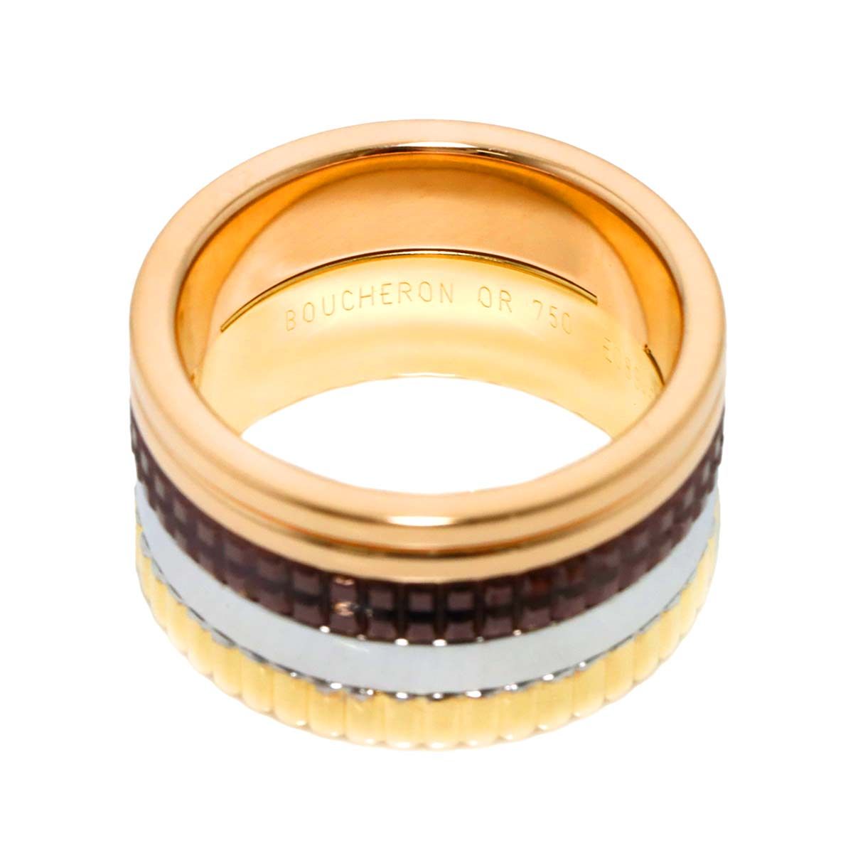 ブシュロン キャトルリング T54 BOUCHERON BOUCHERON ブシュロン キャトル ラディアント オープンロー