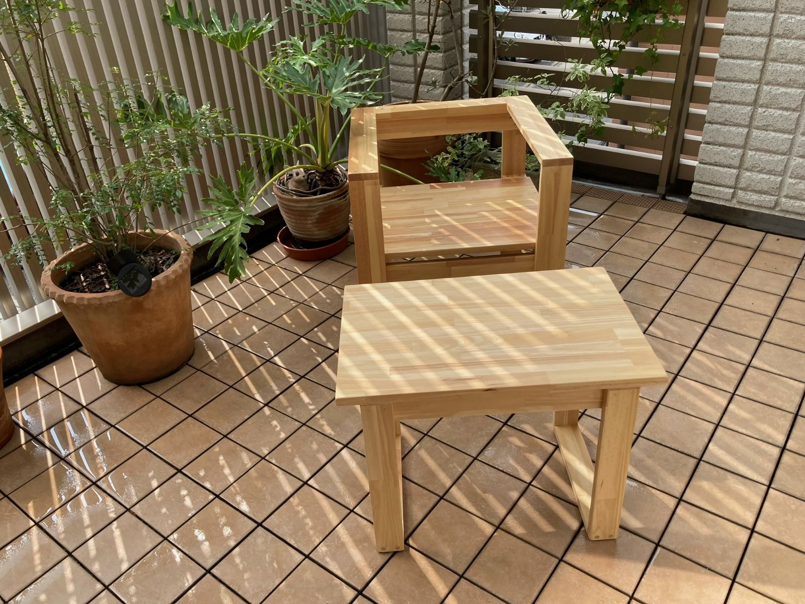 サイドテーブル、木製、DIY、オリジナル、家具、天然木、日本製 - メルカリ