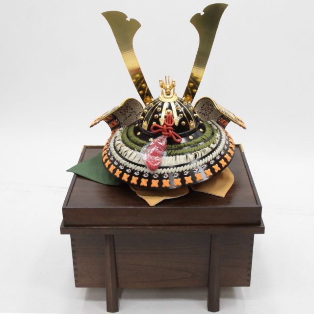 アウトレット品 五月人形兜 単品 19号 昇龍 櫃付 高さ73cm (22a