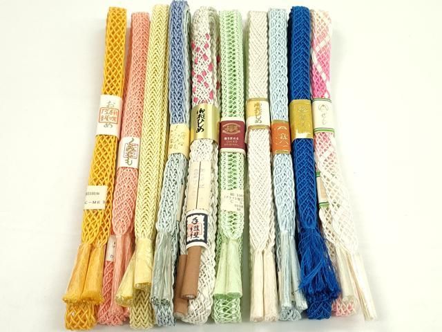 平和屋本店 夏物 和装小物 帯締め10本セット CXAA0360s5