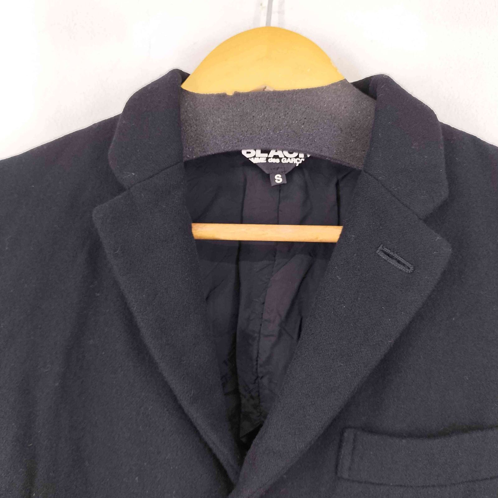 希少　コムデギャルソンコムデギャルソン　フランス製　金ボタン　ウールコート 日本極東貿易 / COMME des GARCONS