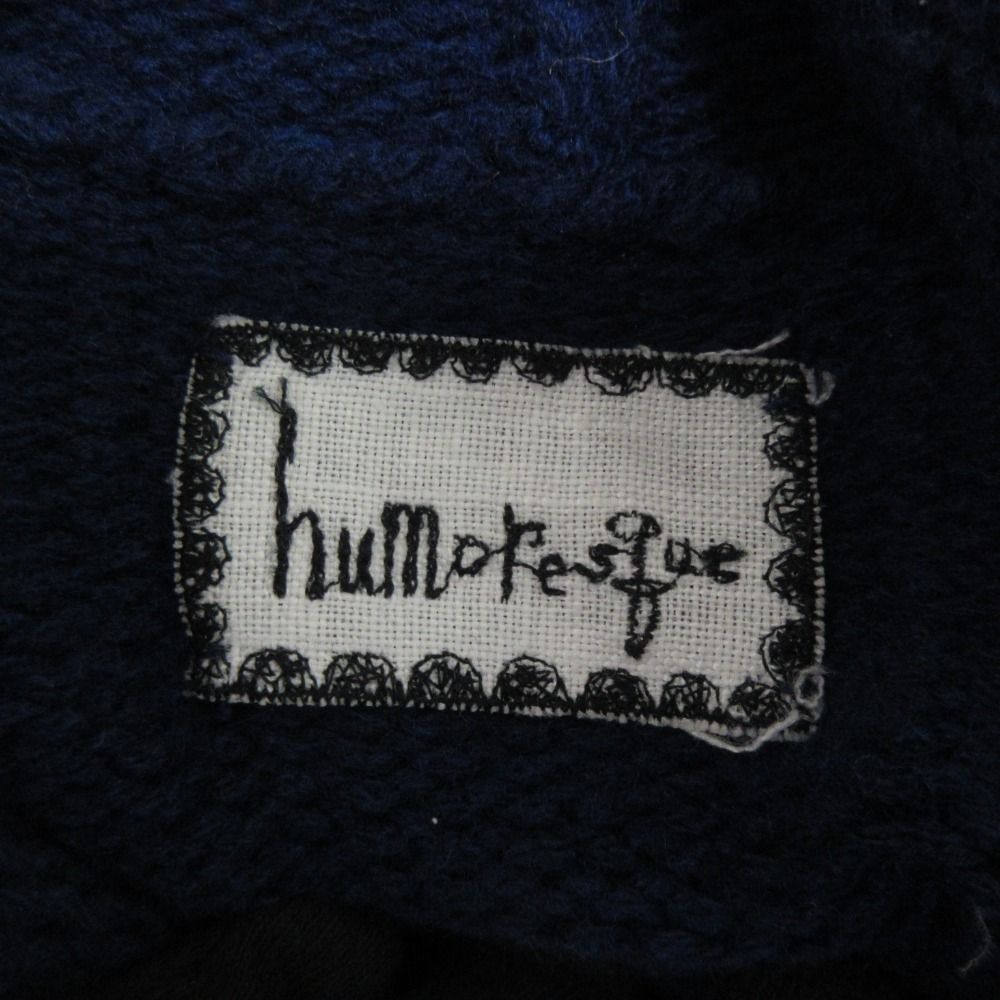 美品 humoresque ユーモレスク turtleneck ラムウール×カシミヤ タートルネック 長袖 ニット セーター サイズ38 ネイビー系 レディース 古着 中古 美品 humoresque ユーモレスク turtleneck ラムウール×カシミヤ