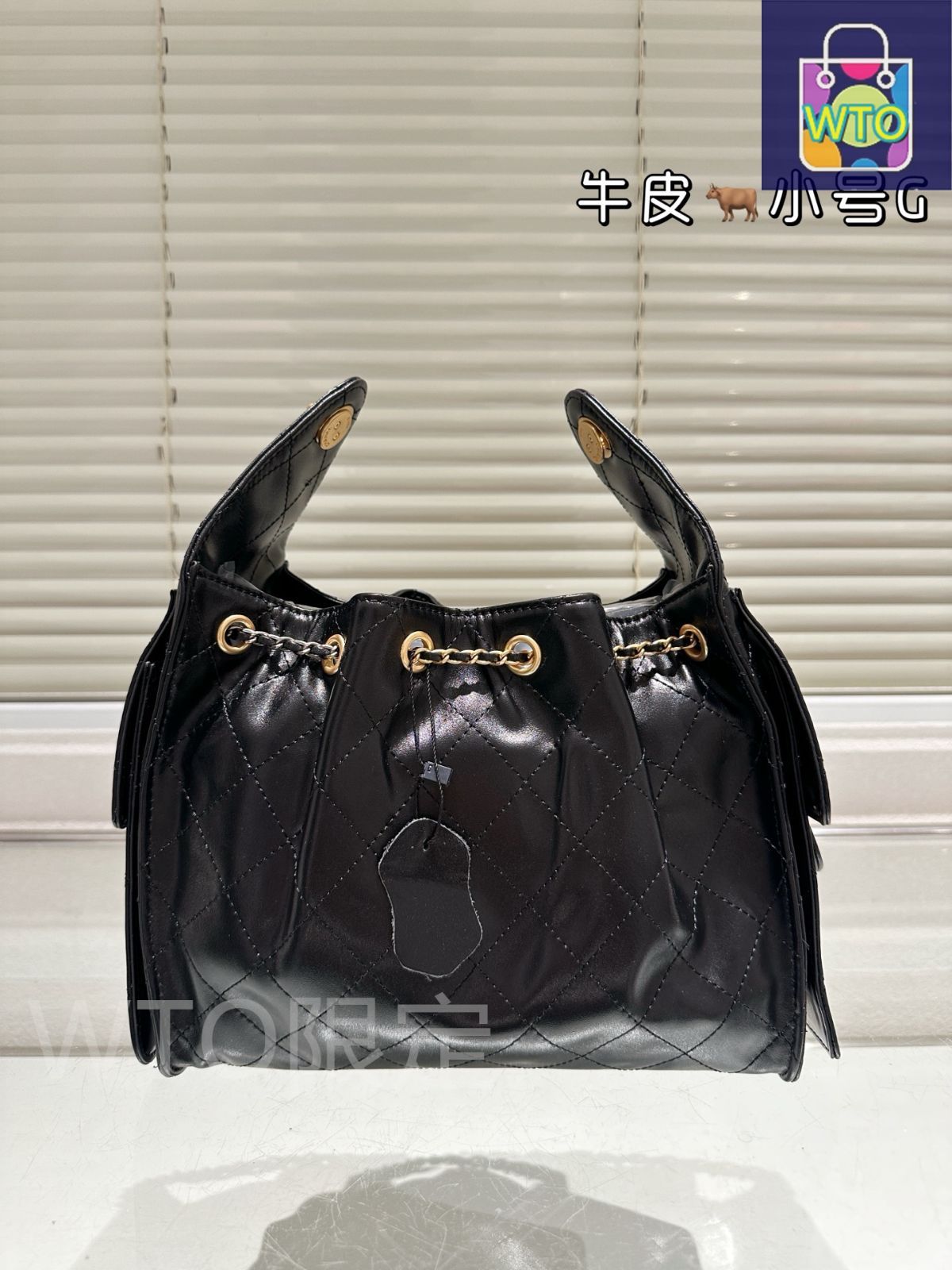 【柔らかいレザーで触り心地いい☆】CHANEL ハンドバッグ 今日特価】Chanel シャネル ホボ ストリートバッグ 柔らかい牛皮