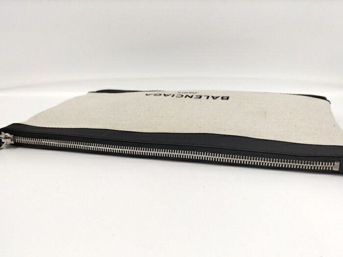 BALENCIAGA クラッチバッグ ネイビー 限定カラー バレンシアガ