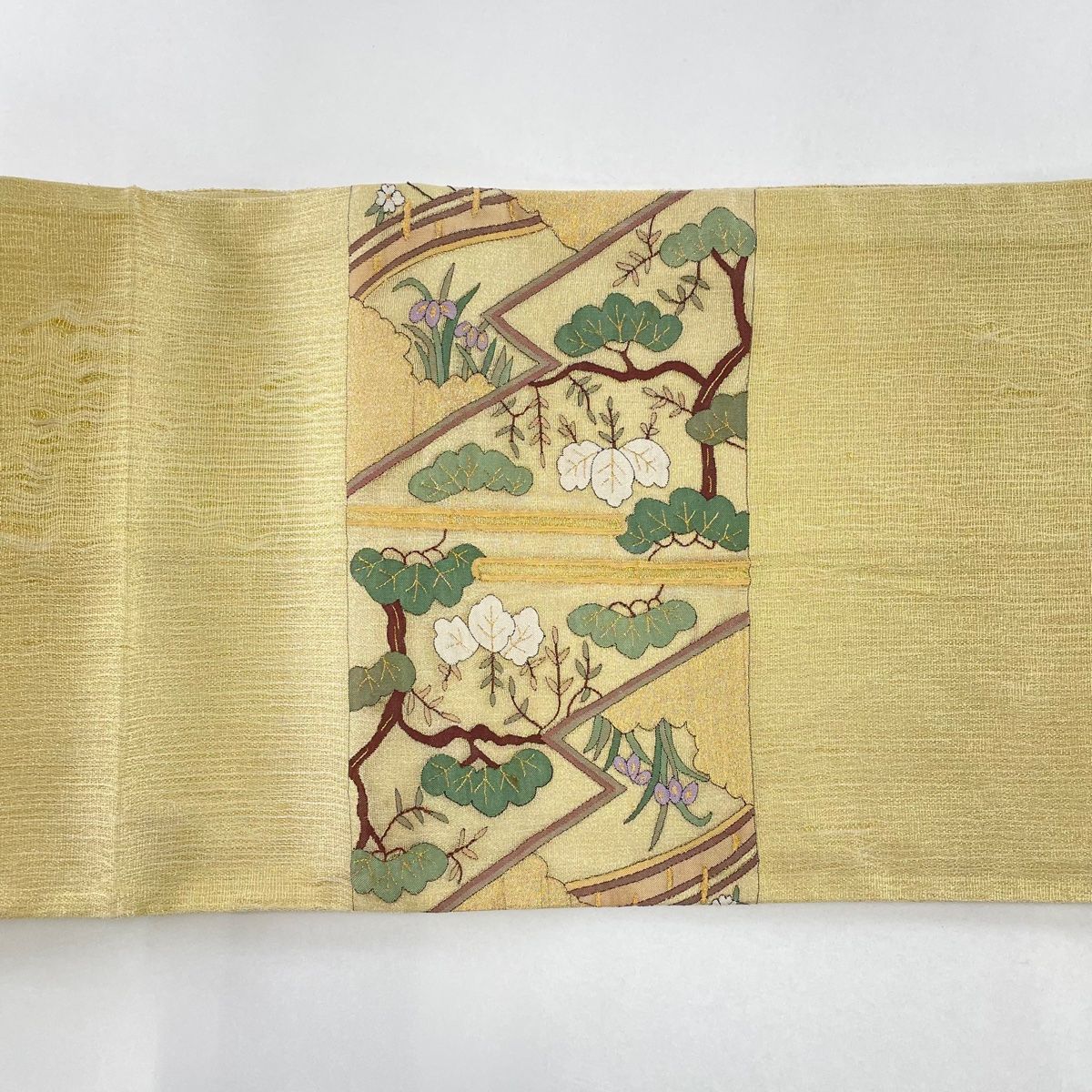 気品ある夏帯 逸品 正絹袋帯