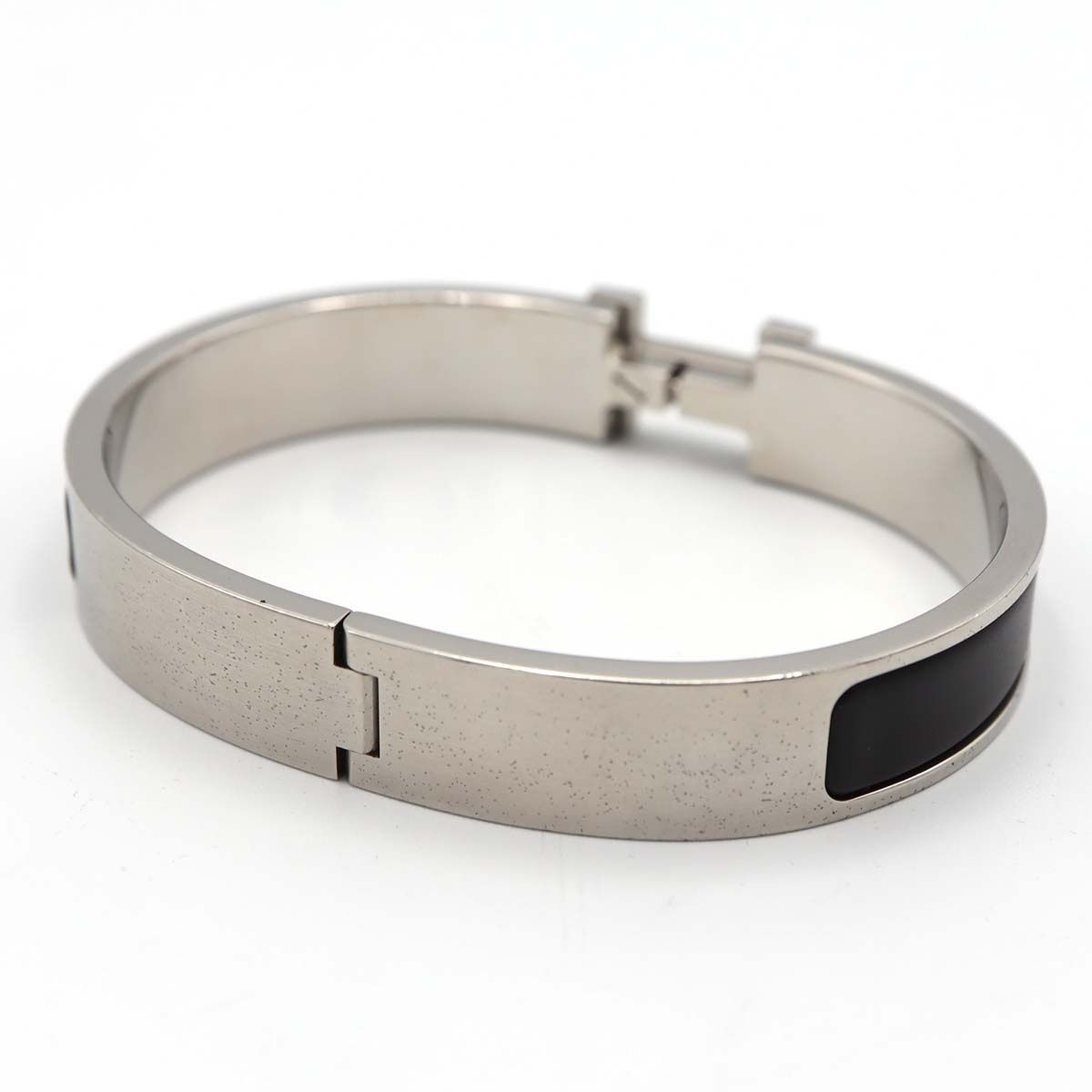 HERMES クリックH バングル silver【ランク：A】 エルメス(HERMES)エルメス クリックH バングル アクセサリー