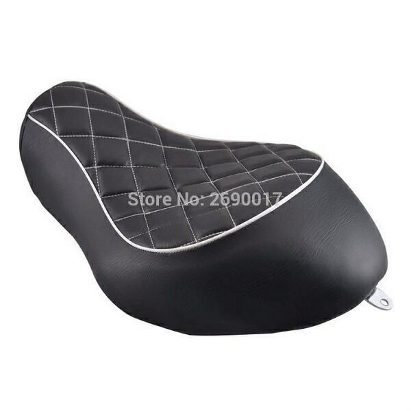 スポーツスター　シート　シングル　ソロ　アイアン　チョッパー　ハーレー　美品 スポーツスター サドルシートブラケット セット ソロシート