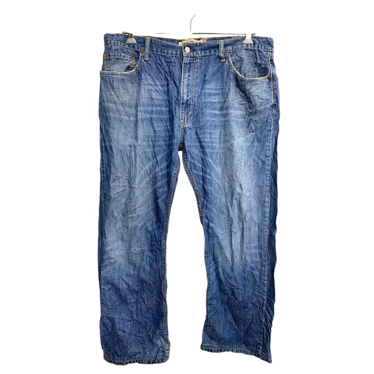 Levi's 505 デニムパンツ W40 リーバイス レギュラーフィット インディゴ コットン 古着卸 アメリカ仕入 2502-944