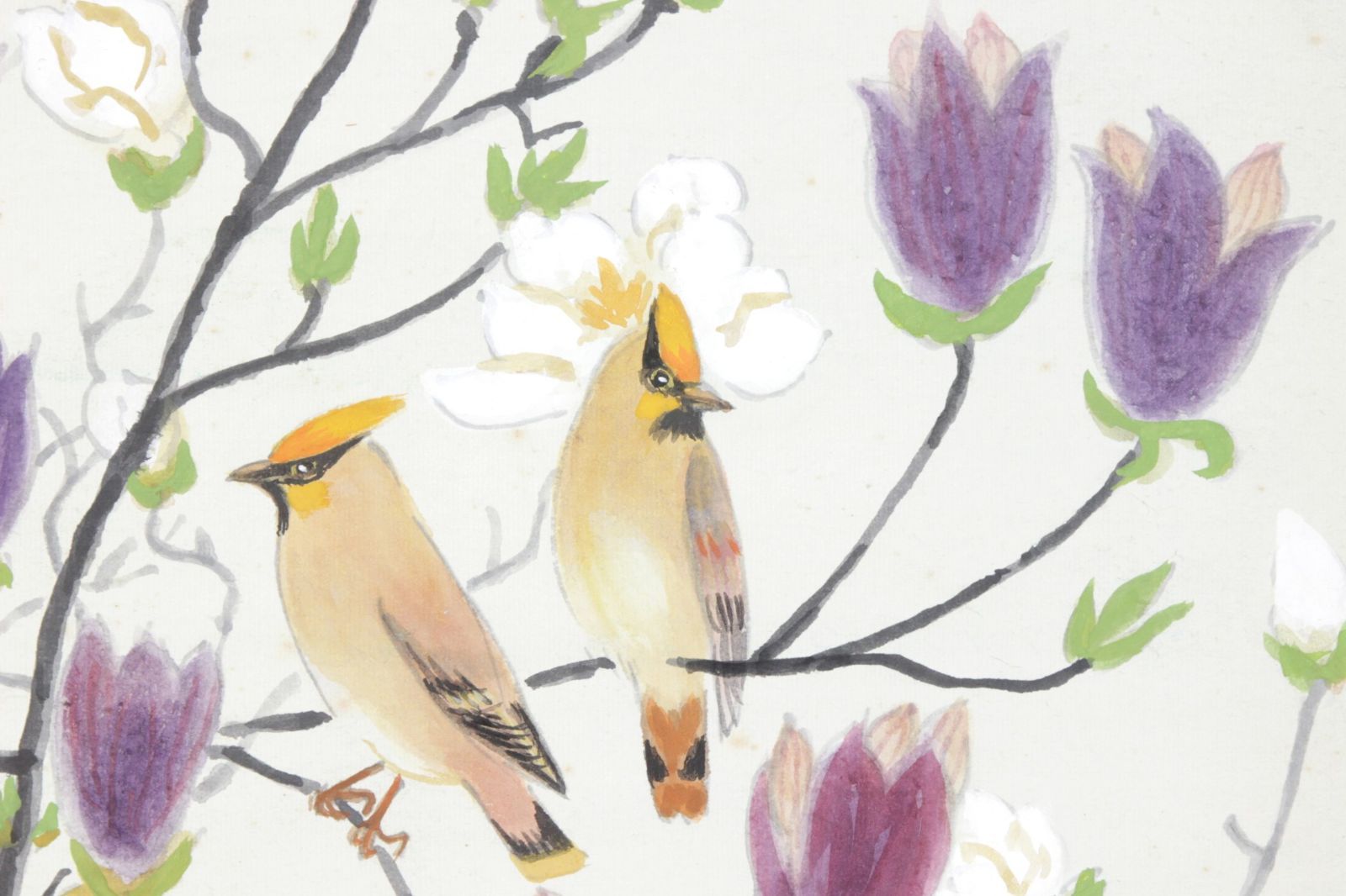 中国古美術・花鳥畫画・純手描き・宣紙・国画・書道品・珍品画・肉筆・文房置物・賞物 51ZX3o8L6XL.jpg_BO30,255,255,