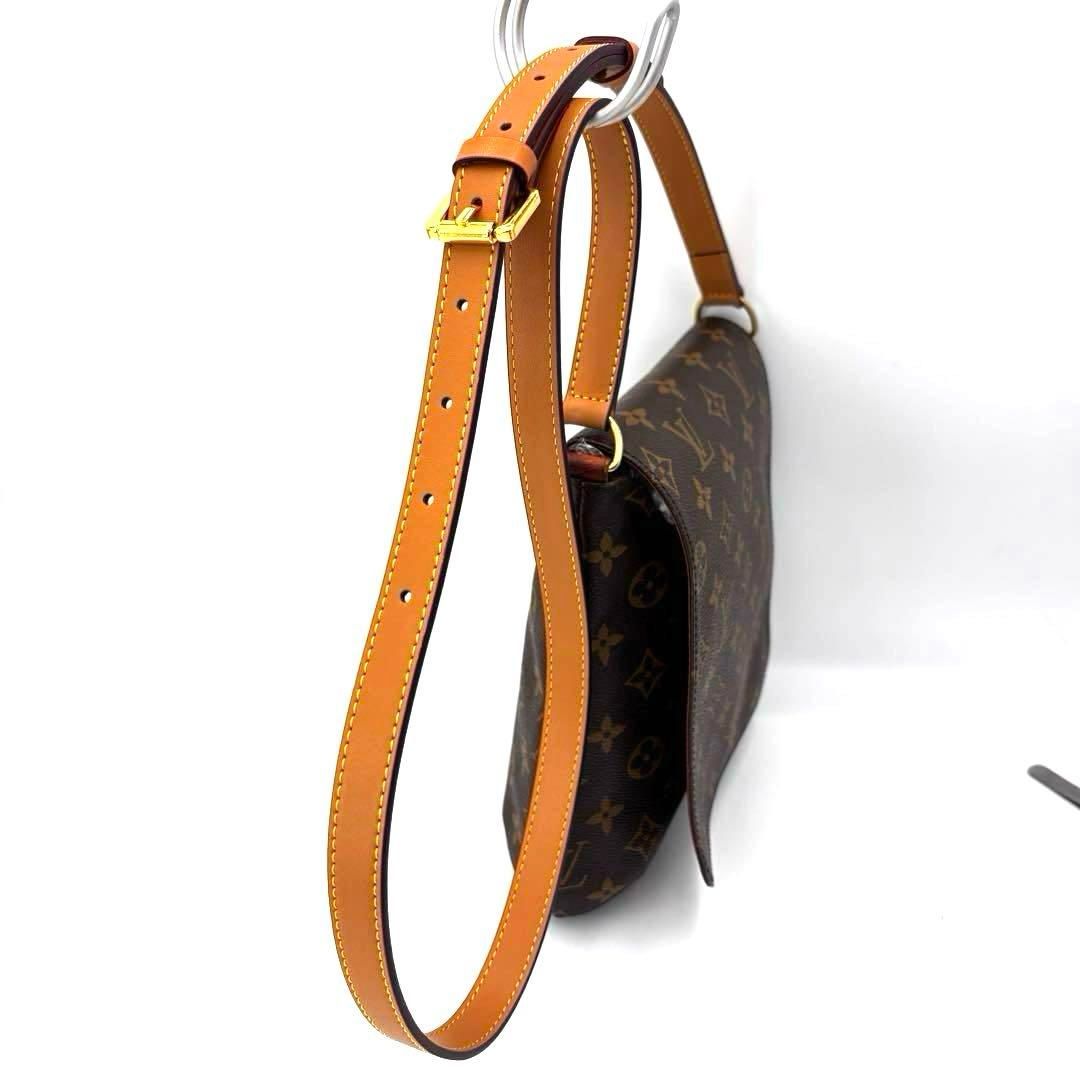 ルイ・ヴィトン LOUIS VUITTON ミュゼットサルサ ロングストラップ ショルダーバッグ バッグ PVCコーティングキャンバス レザー モノグラム レディース ブラウン系 M51387 【中古】 ルイ・ヴィトン LOUIS VUITTON ショルダーバッグ ミュゼットサルサ