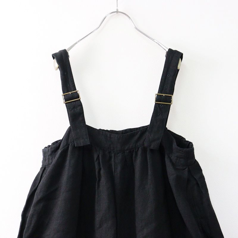 2023AW ネストローブ nest Robe ブラックリネンコクーン