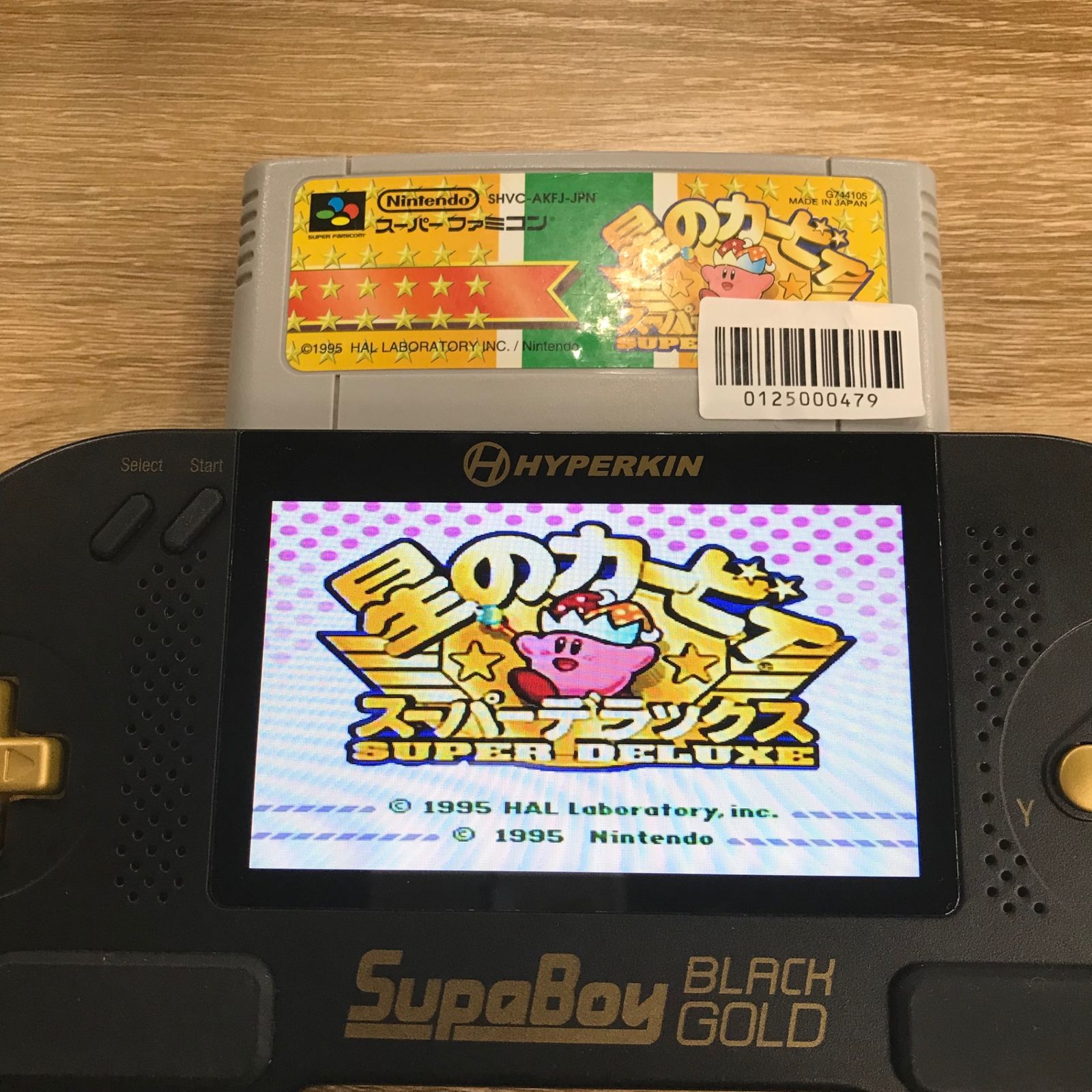 動作確認済】星のカービィスーパーデラックス SHVC-AKFJ-JPN[SFC