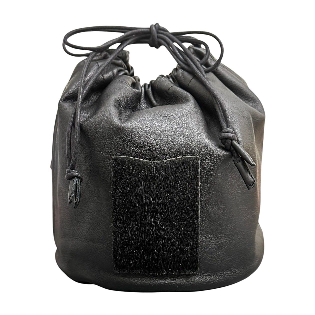 slow&Co BEAMS 巾着レザーバッグ BEAMS SLOW&CO 別注 Personal Effect Bag 巾着ポーチ - メルカリ