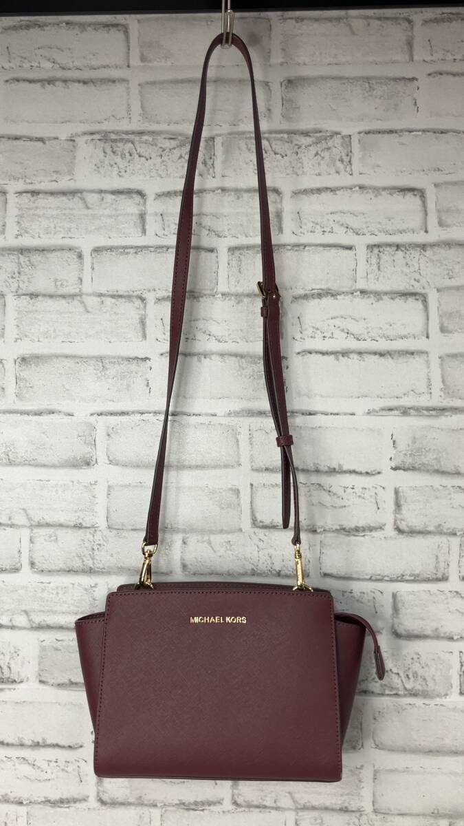MICHAEL KORS ショルダーバッグ バッグ レディース 臙脂色